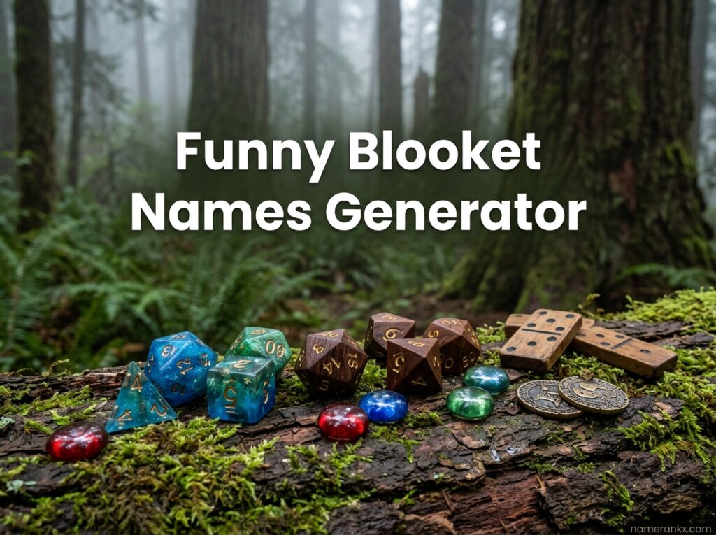 Funny Blooket Names Generator
