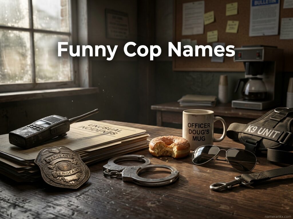 Funny Cop Names