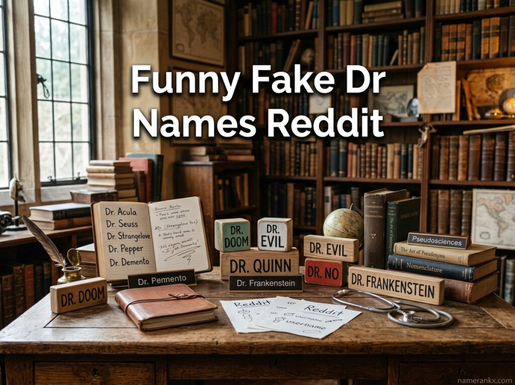 Funny Fake Dr Names Reddit