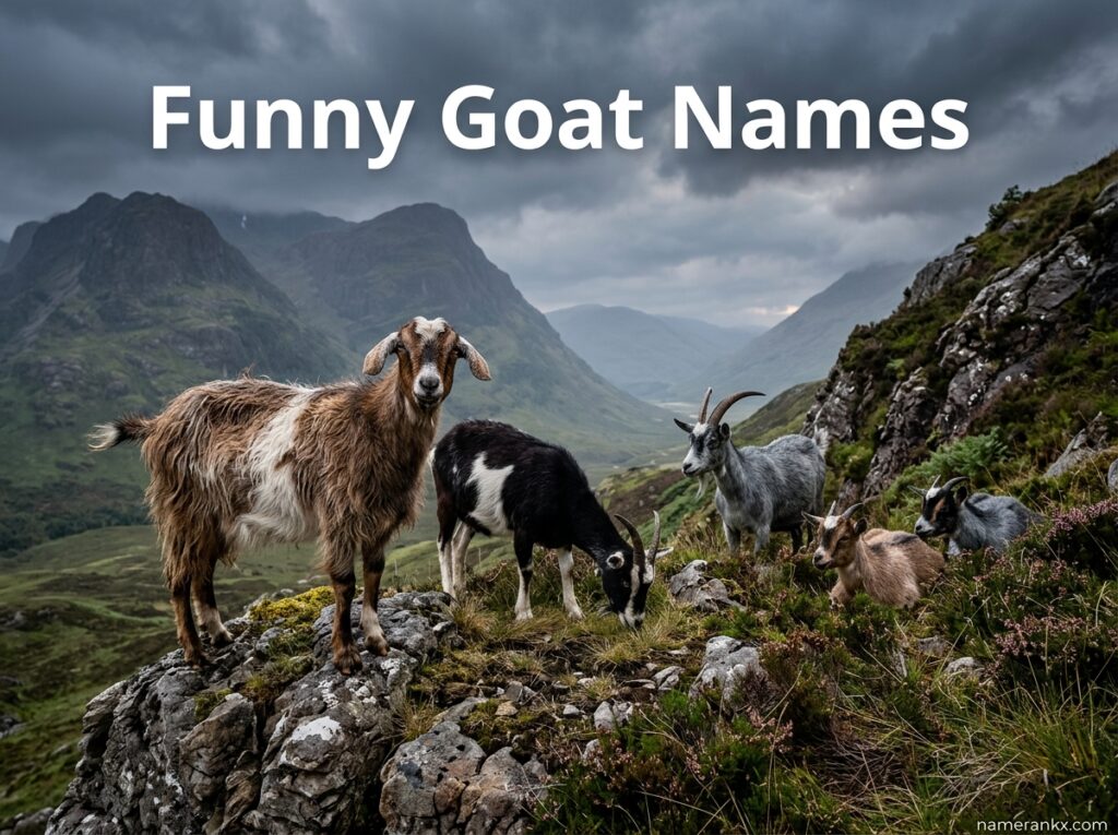 Funny Goat Names