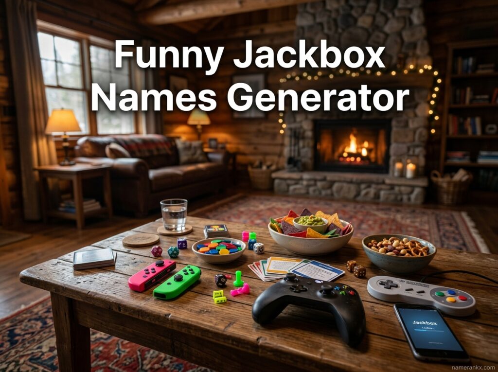 Funny Jack box Names Generator