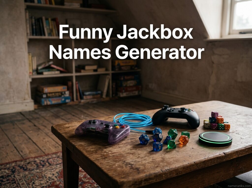 Funny Jackbox Names