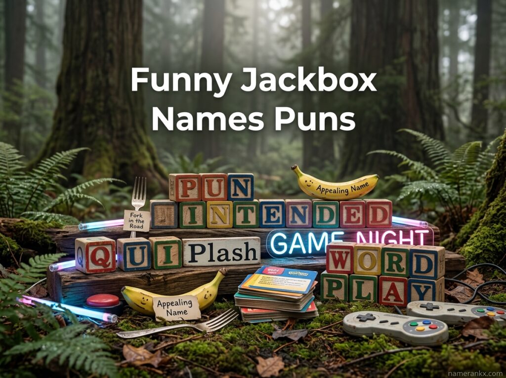 Funny Jackbox Names Puns