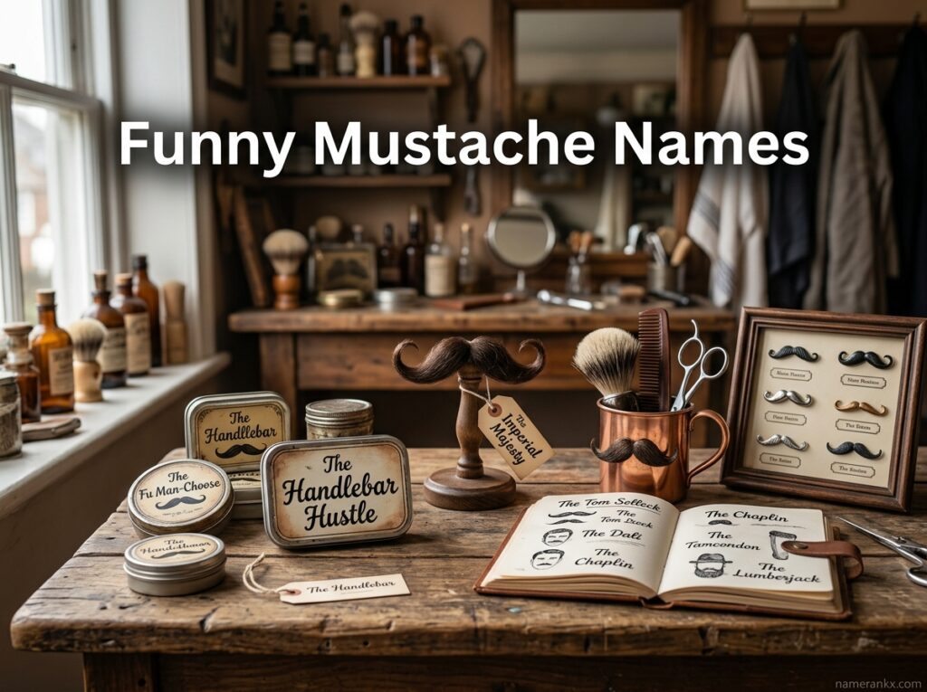 Funny Mustache Names