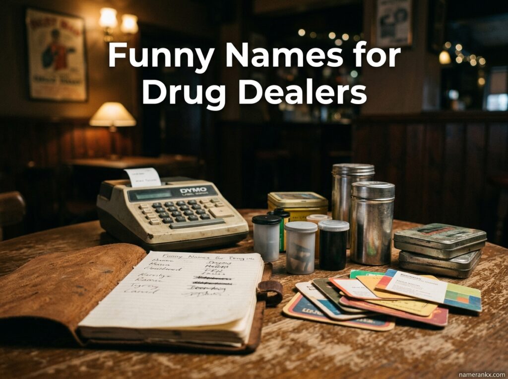 Funny Names for Drug Dealers