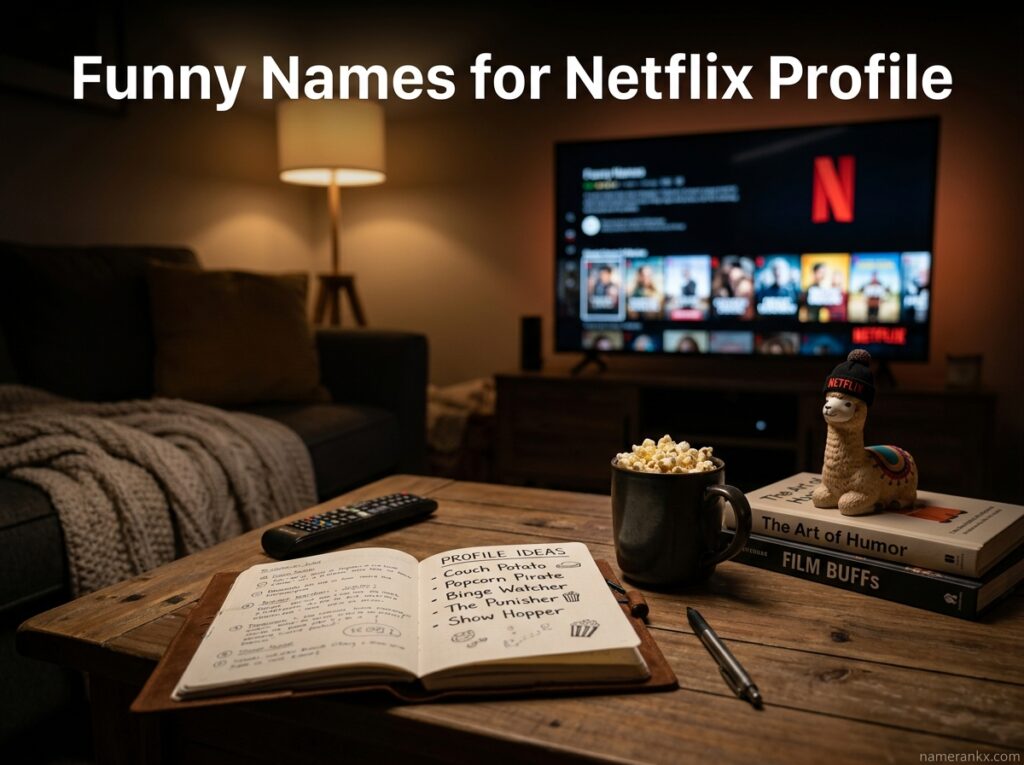 Funny Names for Netflix Profile