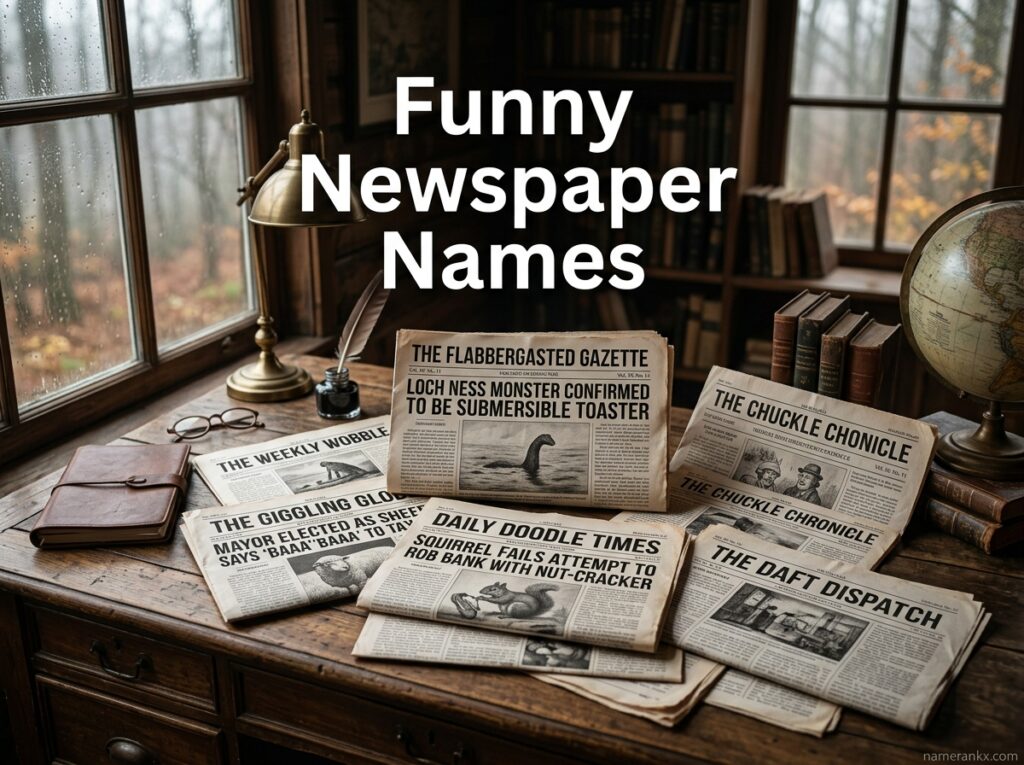 Funny Newspaper Names