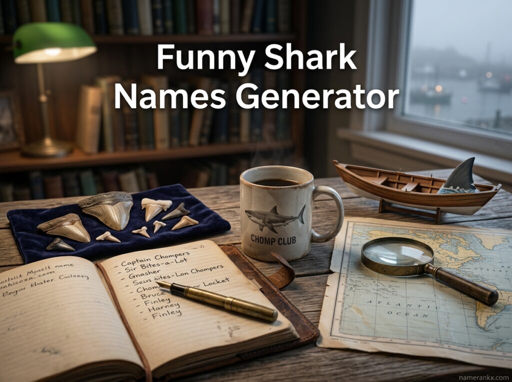 Funny Shark Names Generator