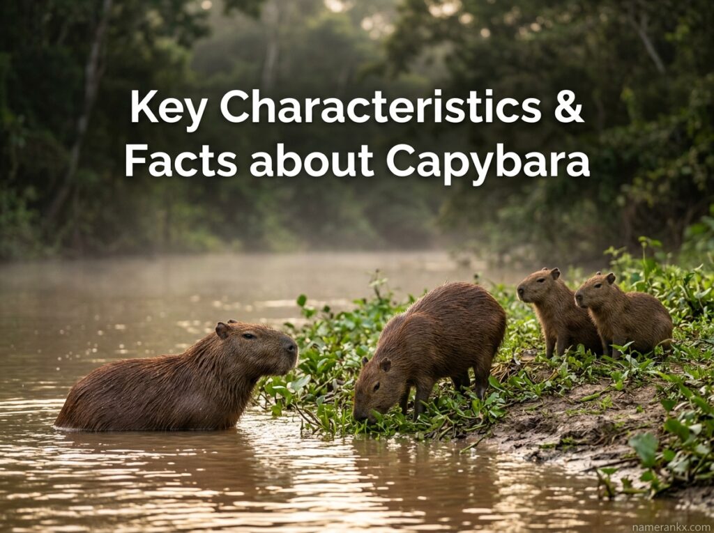 Key Characteristics & Facts about Capybara