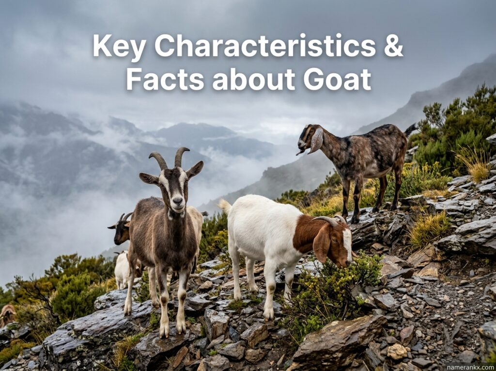 Key Characteristics & Facts about Goat