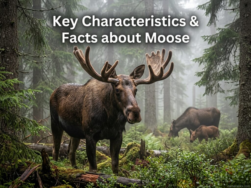 Key Characteristics & Facts about Moose