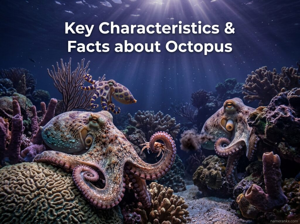 Key Characteristics & Facts about Octopus