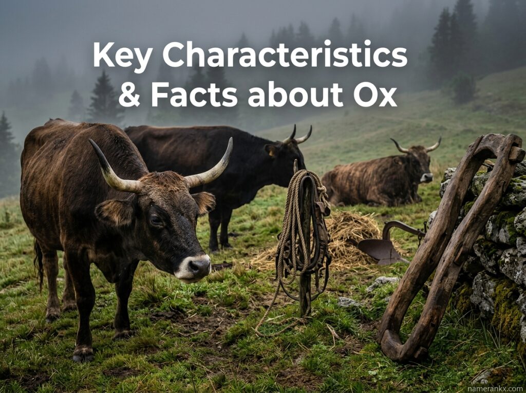 Key Characteristics & Facts about Ox