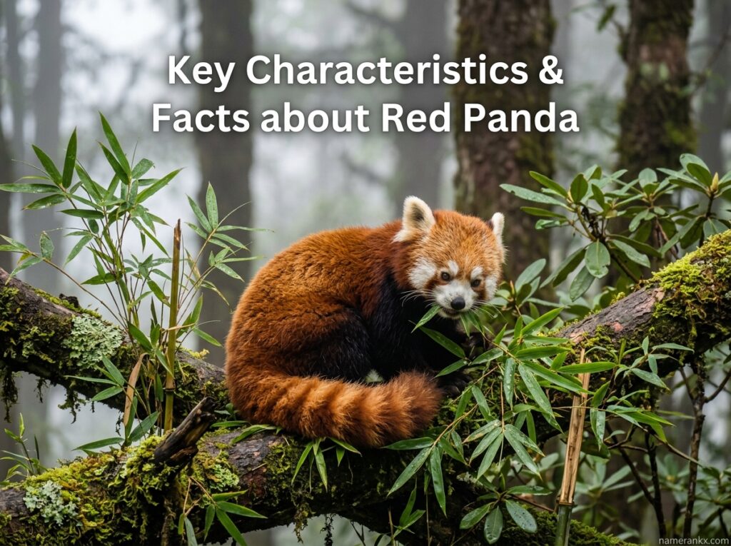 Key Characteristics & Facts about Red Panda