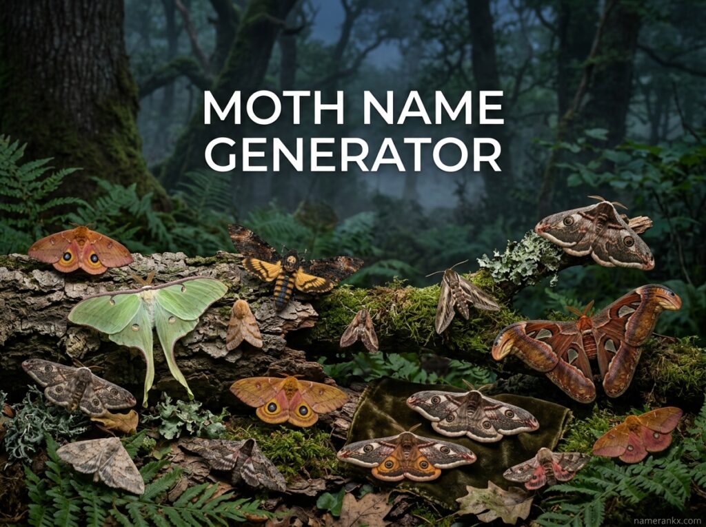 Moth Name Generator