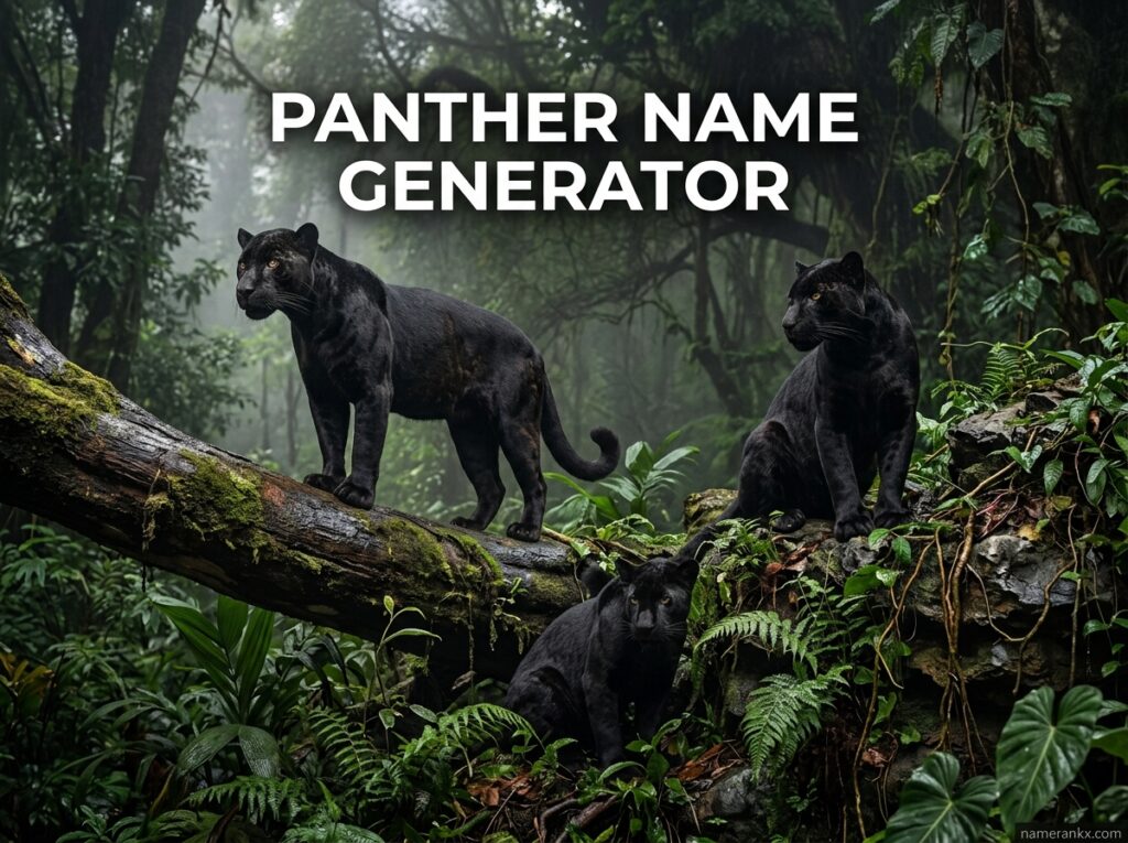 Panther Name Generator
