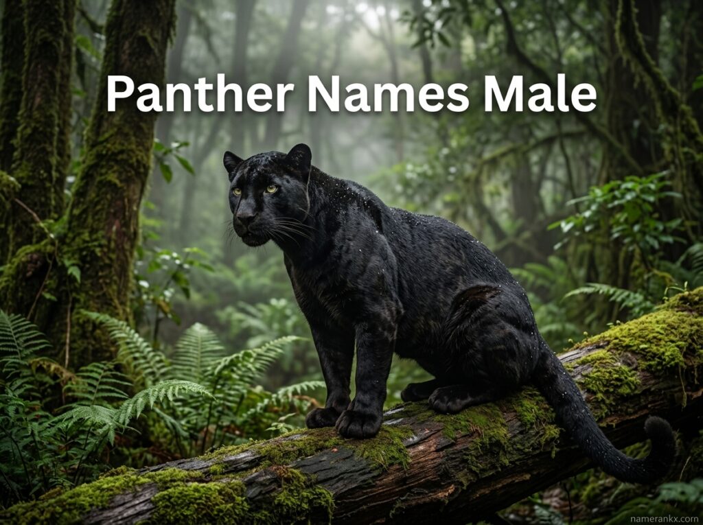 Panther Names Male