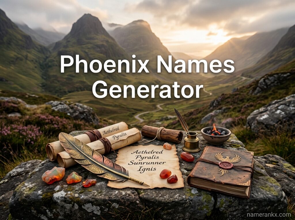 Phoenix Names Generator