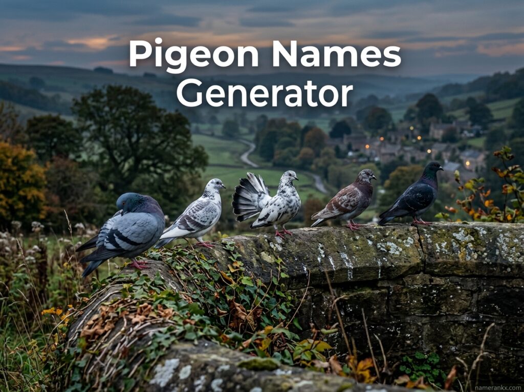 Pigeon Names Generator