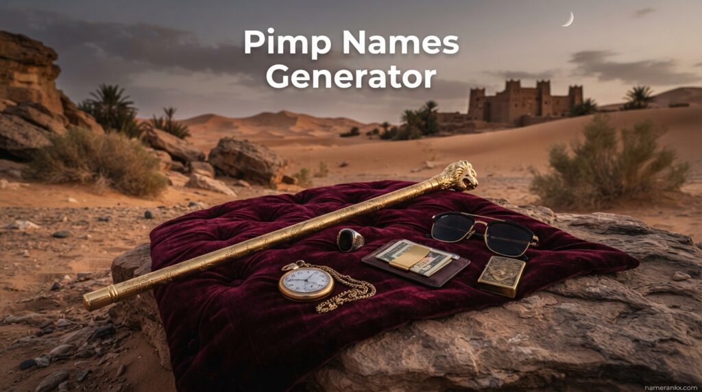 Pimp Names Generator