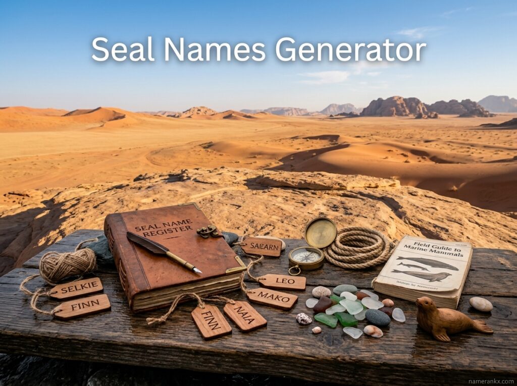 Seal Names Generator