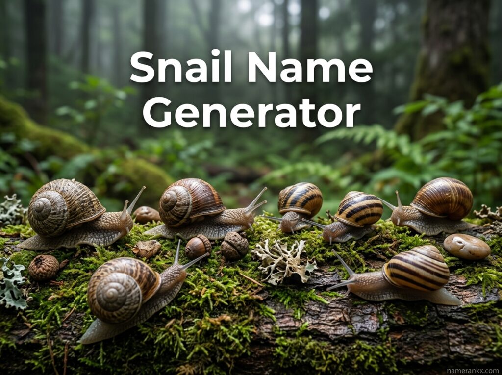 Snail Name Generator
