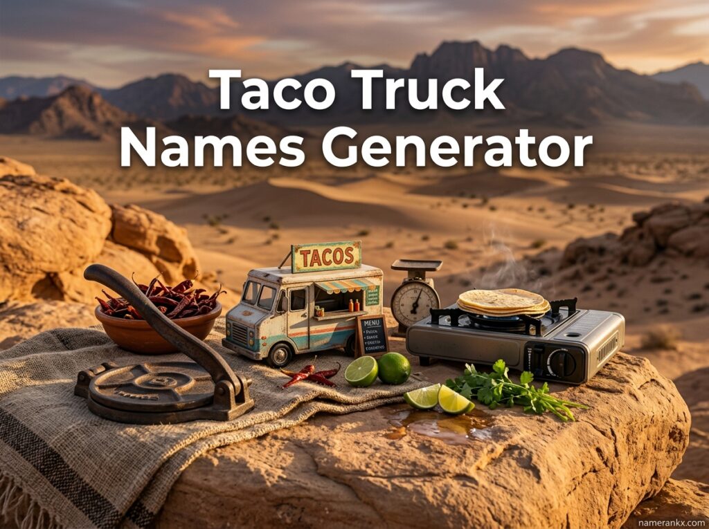 Taco Truck Names Generator