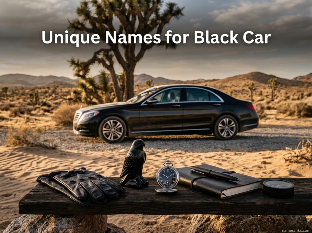 Unique Names for Black Car