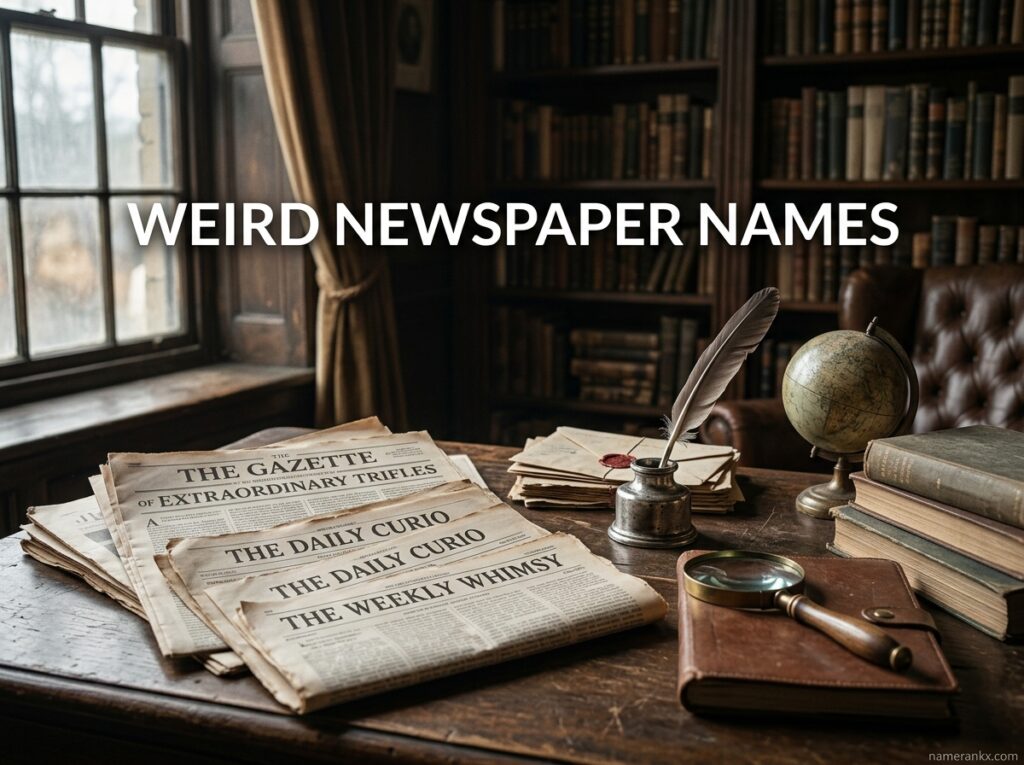 Weird Newspaper Names