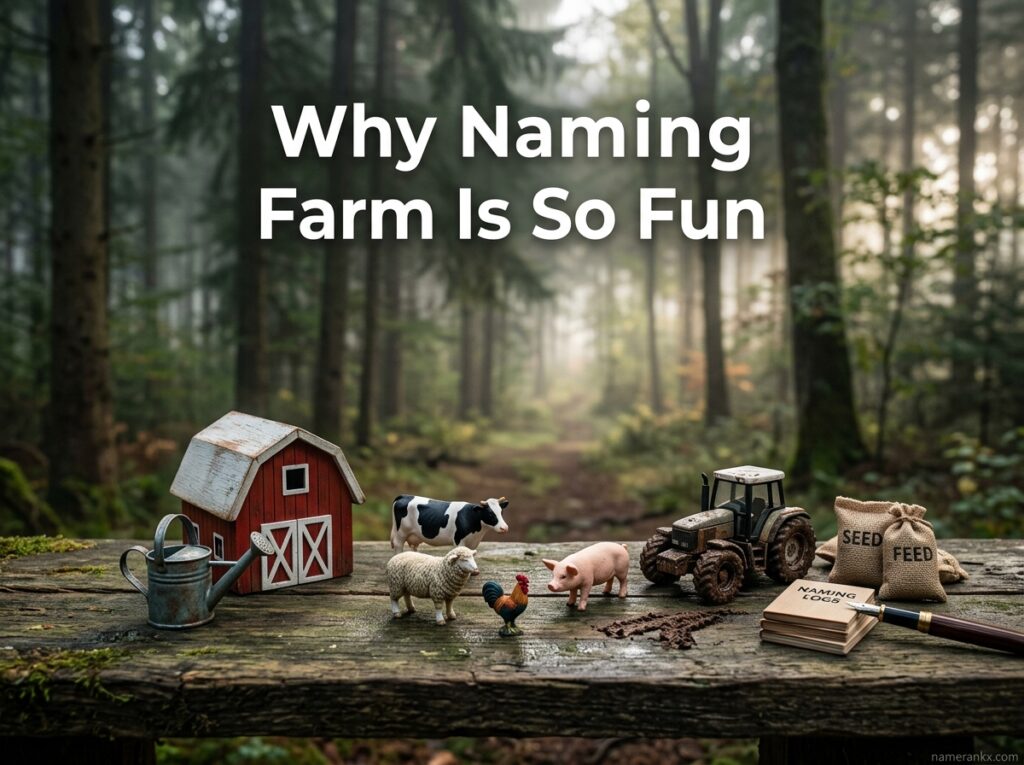 Why Naming Farm Is So Fun