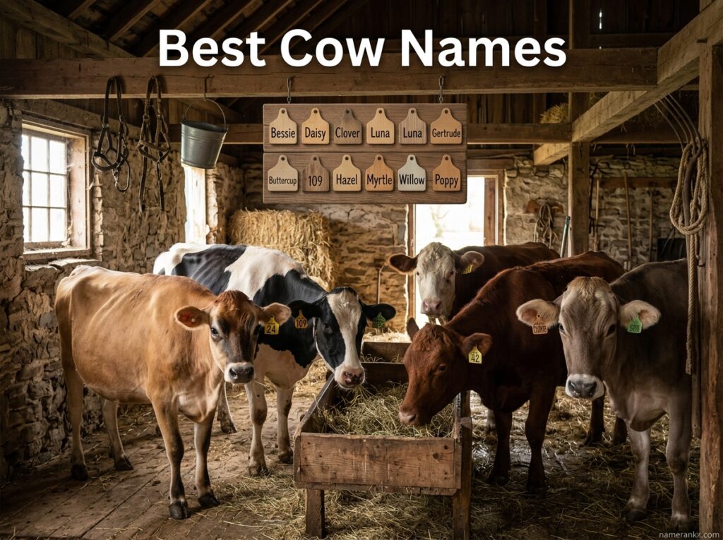 Best Cow Names