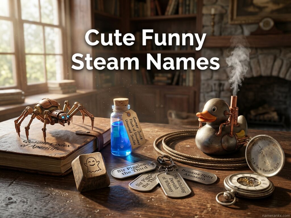 Cute Funny Steam Names