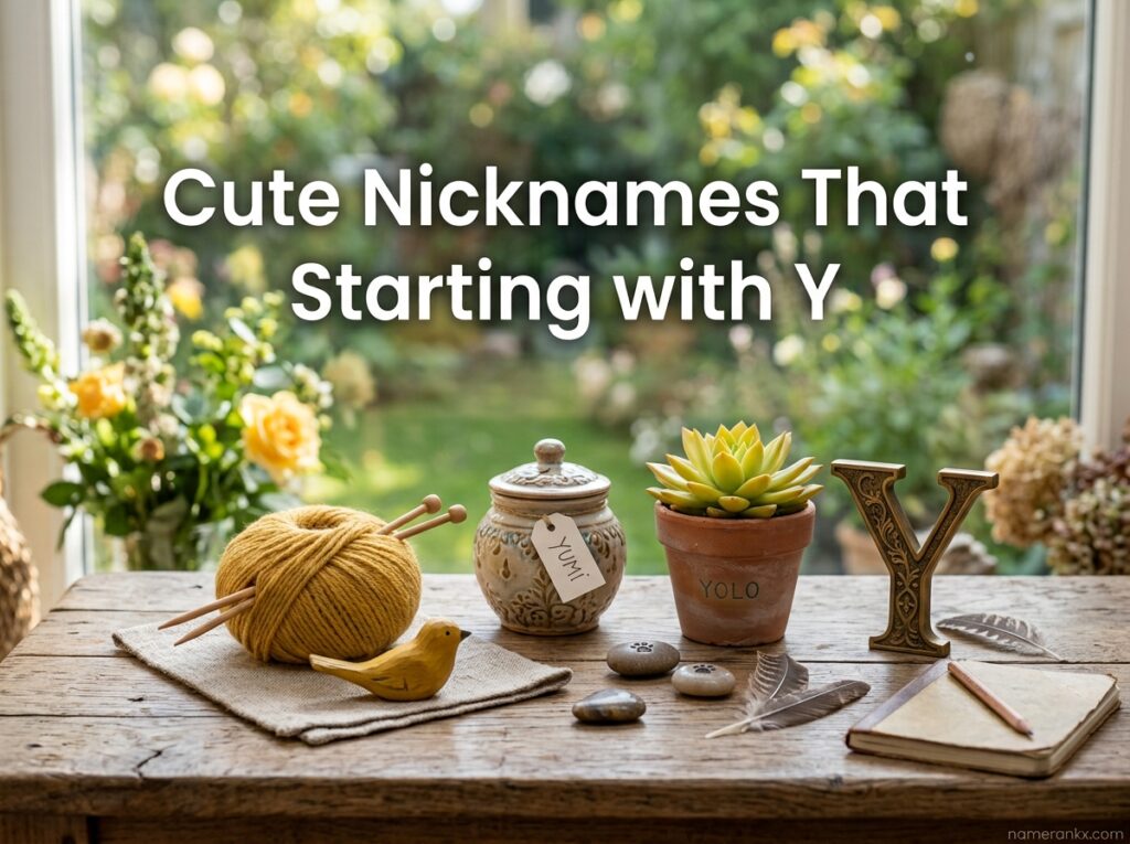 Cute Nicknames That Starting with Y