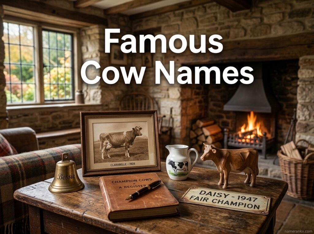 Famous Cow Names