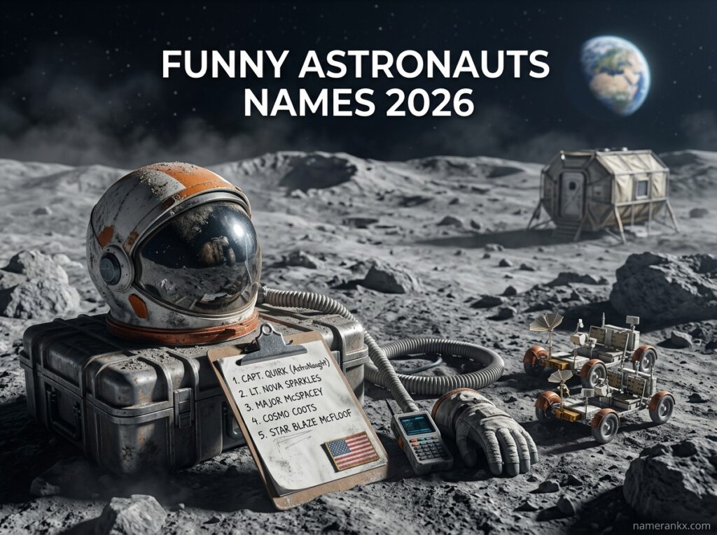 Funny Astronauts Names 2026