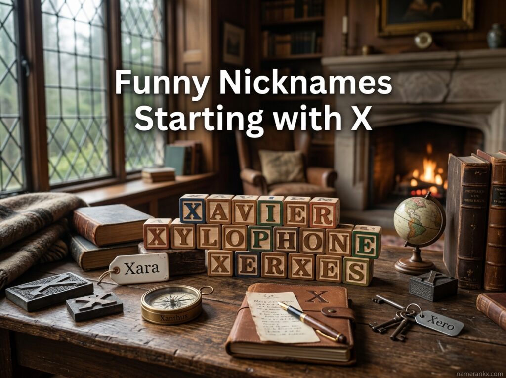 Funny Nicknames Starting with X