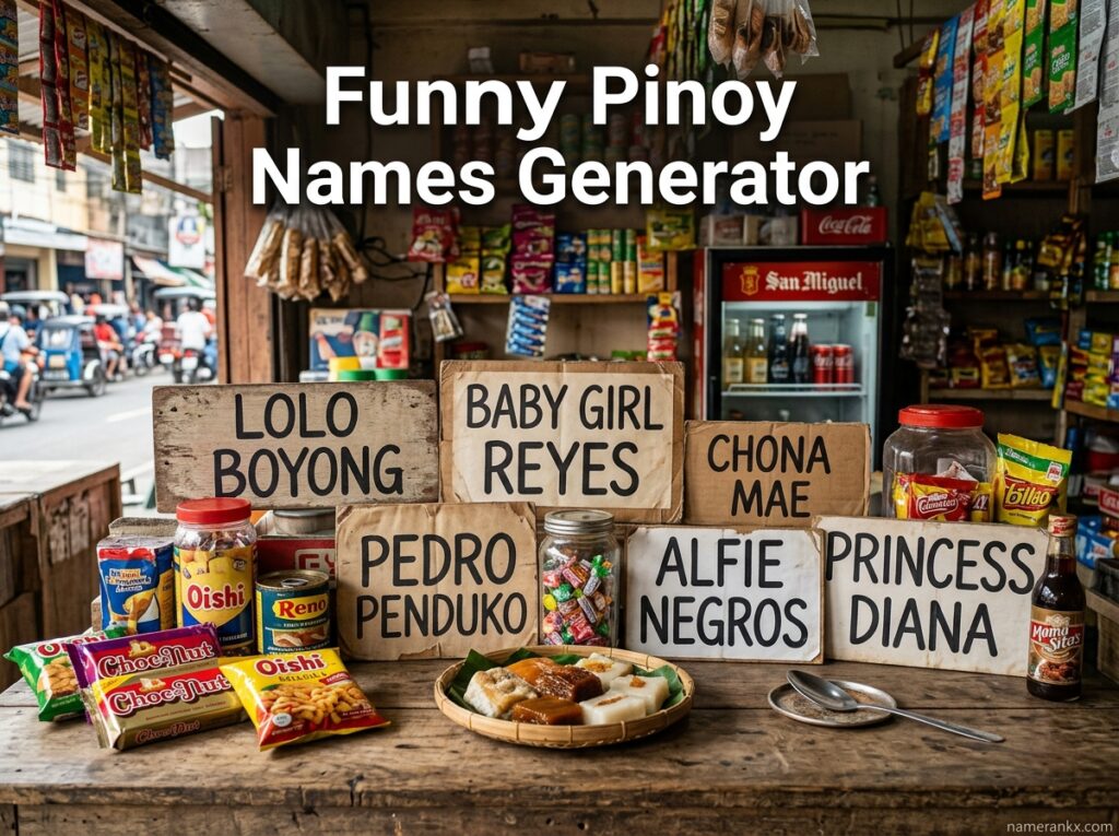 Funny Pinoy Names Generator