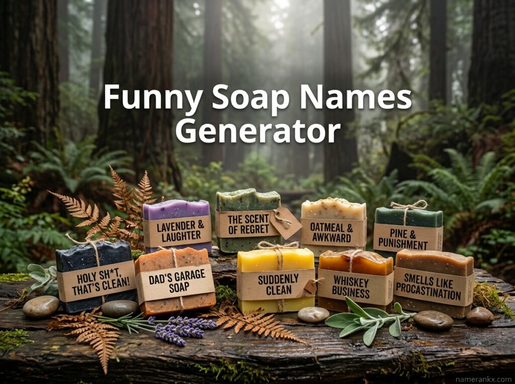Funny Soap Names Generator