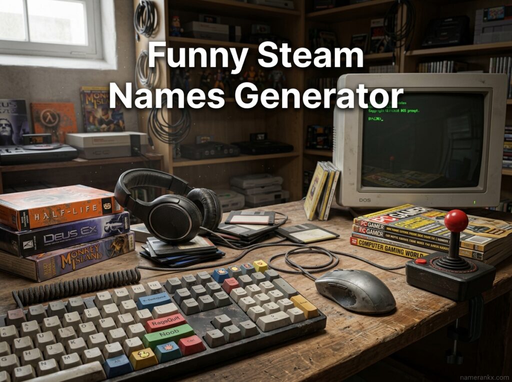 Funny Steam Names Generator