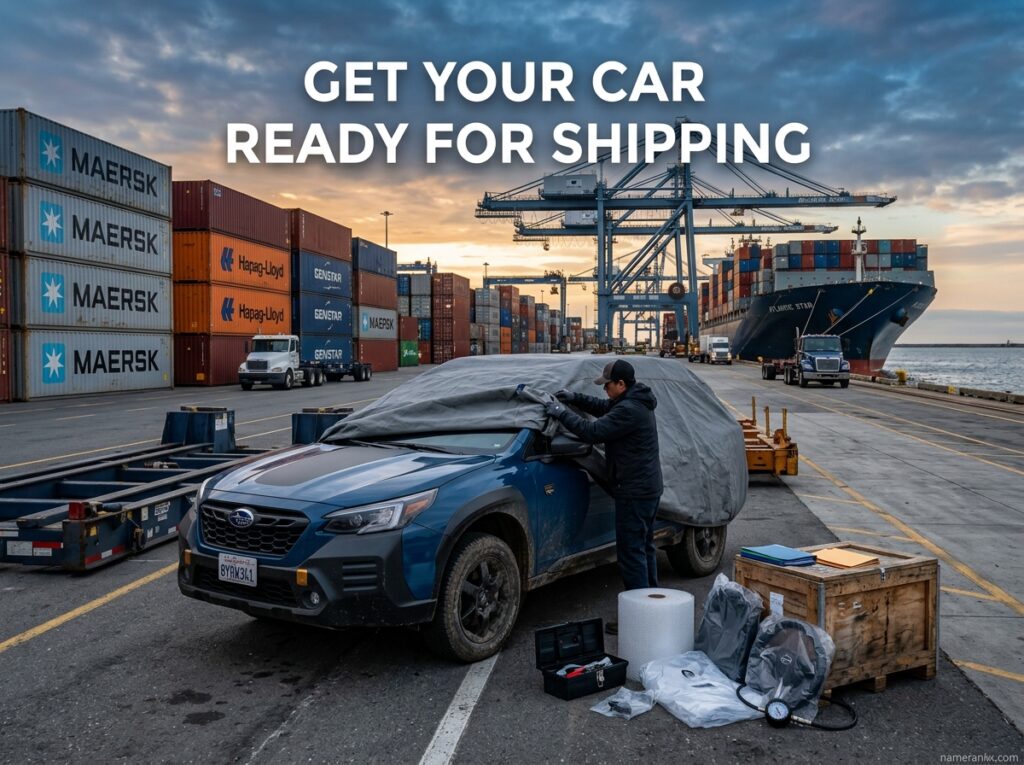 Get your Car Ready for Shipping