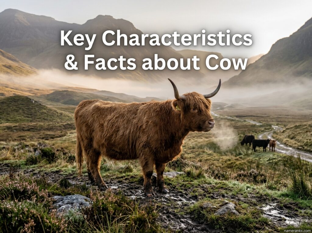 Key Characteristics & Facts about Cow