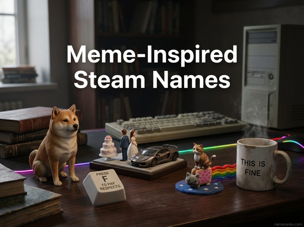 Meme-Inspired Steam Names
