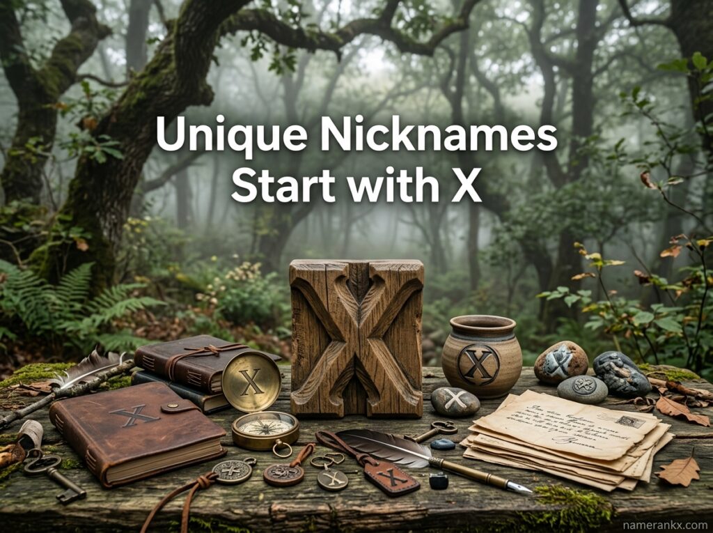 Unique Nicknames Start with X
