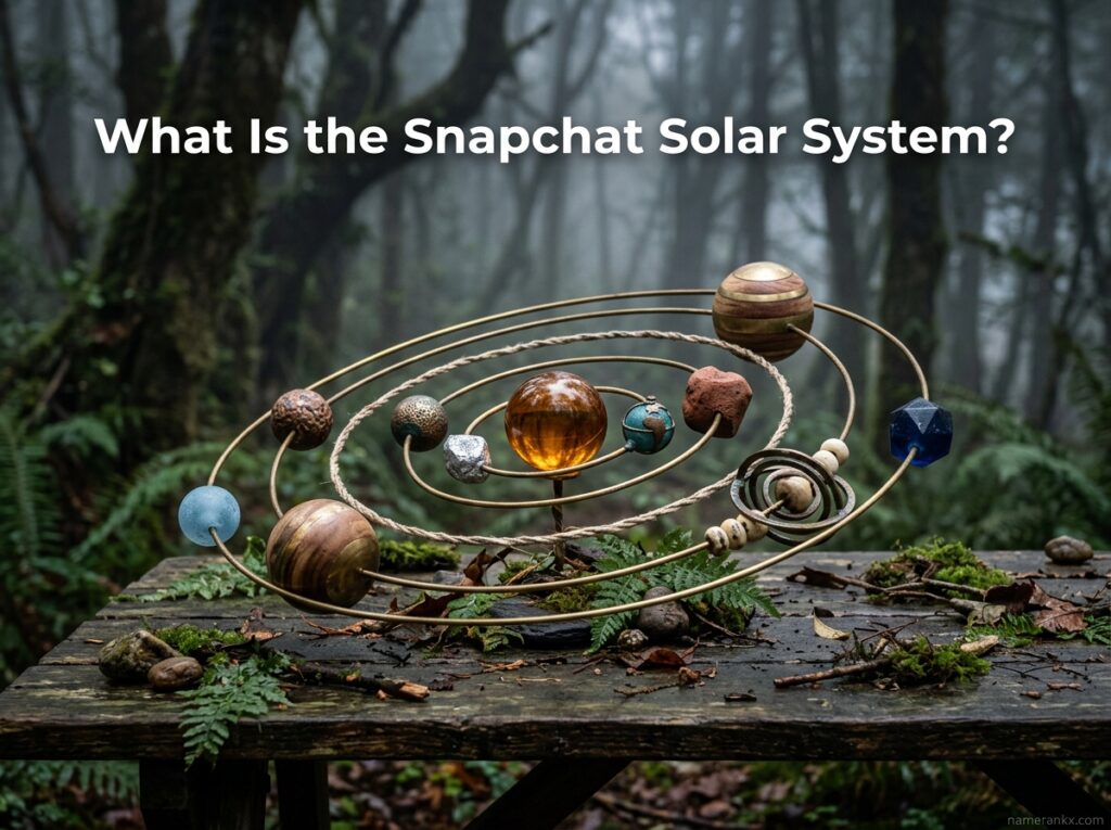 What Is the Snapchat Solar System