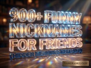 900+ Funny Nicknames for Friends (Hidden Meanings Revealed)