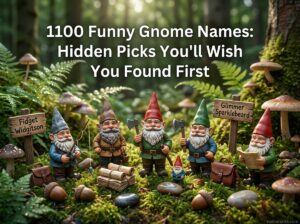 1100 Funny Gnome Names Hidden Picks You'll Wish You Found First