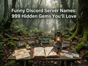 Funny Discord Server Names 999 Hidden Gems You'll Love